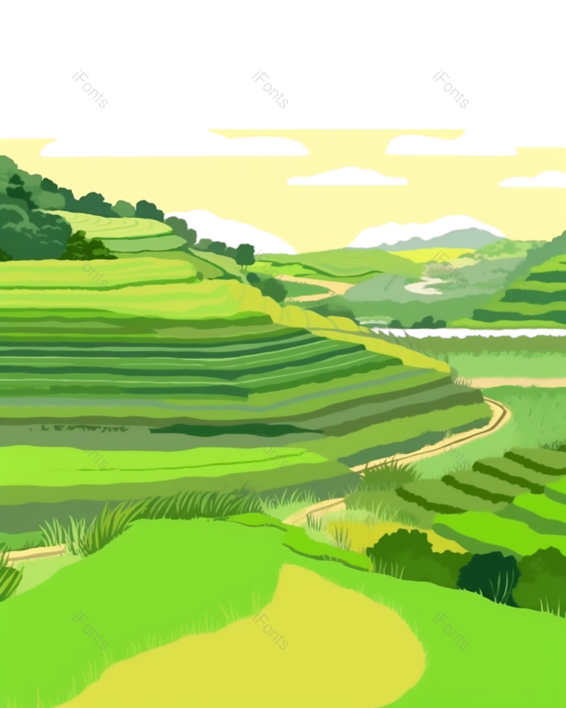 户外图片,插画元素,春游PNG,自然免抠素材